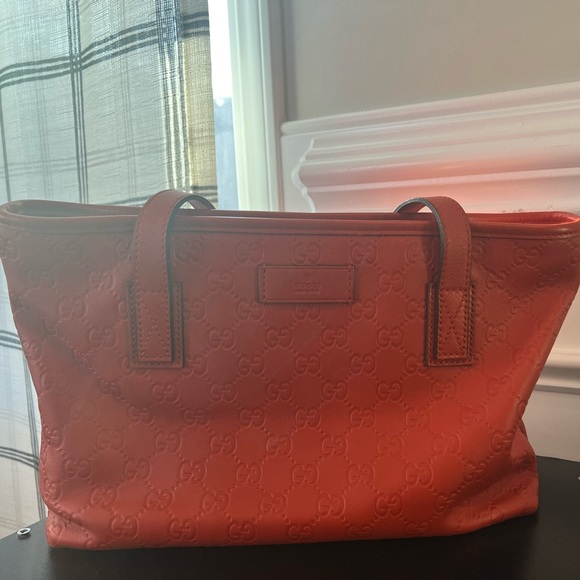 Gucci burnt orange handbag; I’d say New Used, never used by me but it was gifted - Picture 1 of 12